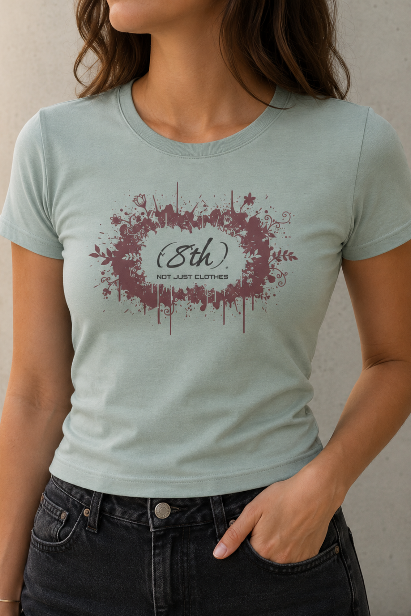 Camiseta Fitted Tee de 8th frontal