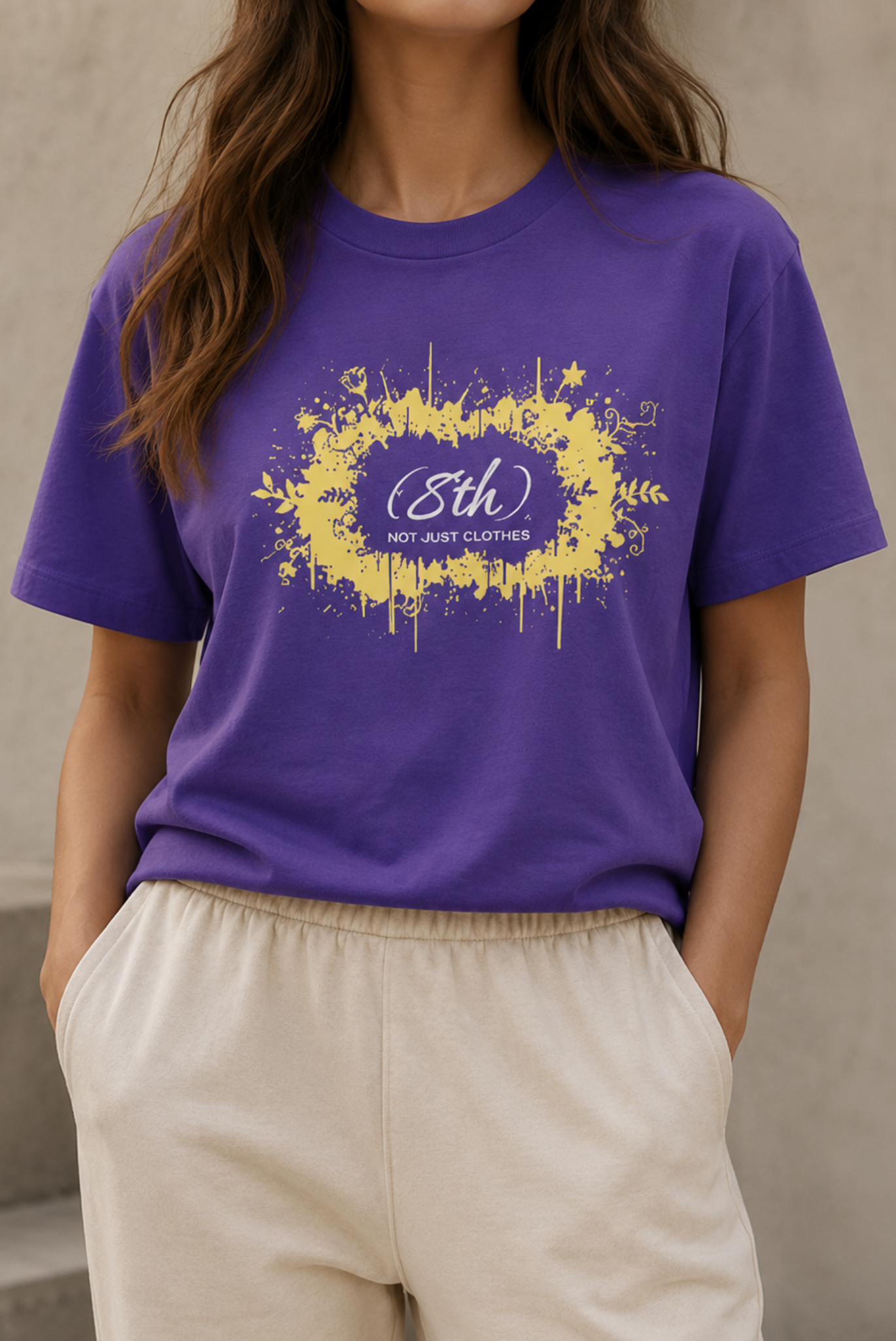 Camiseta Boxy Tee de 8th frontal