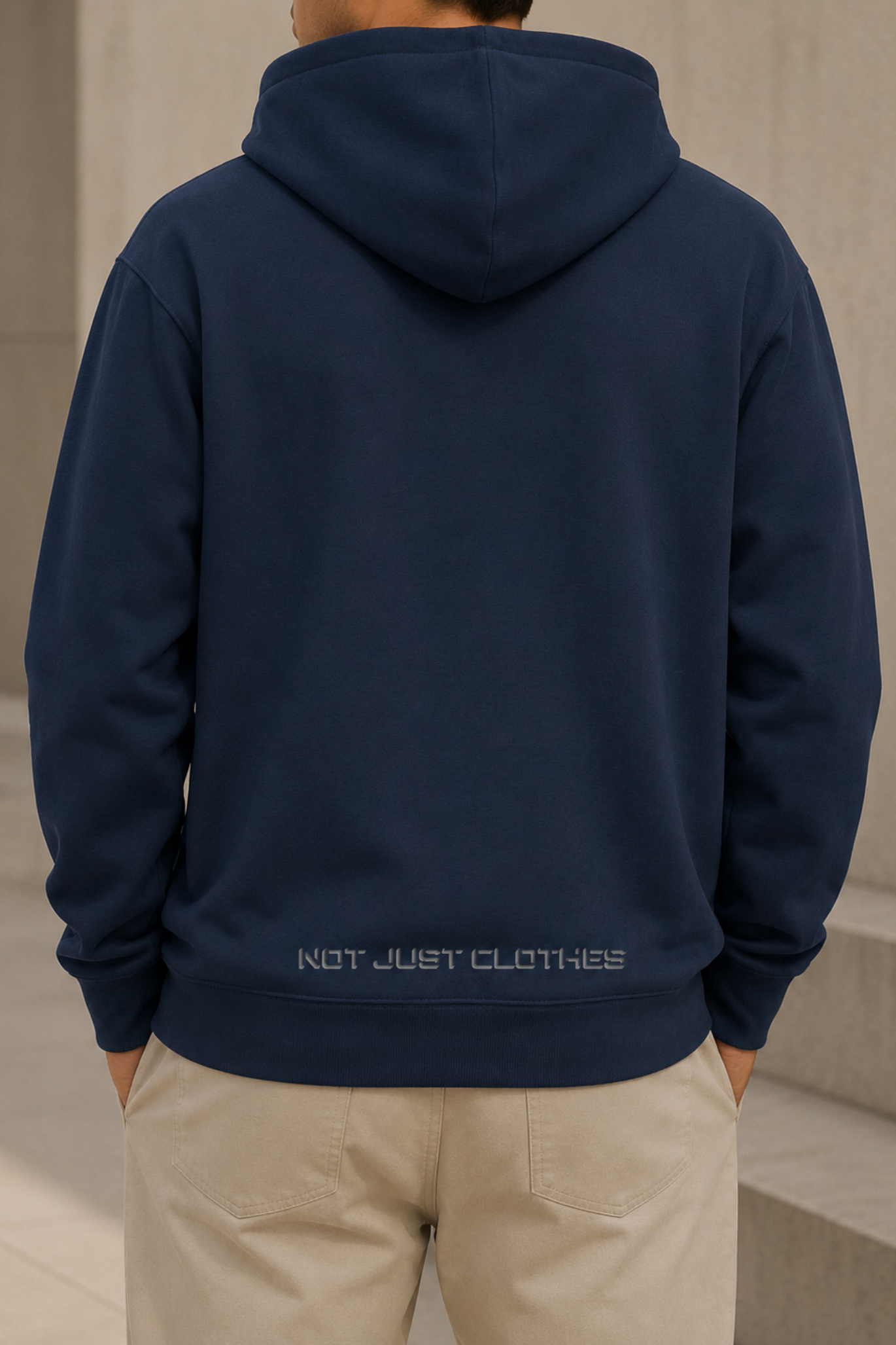 Sudadera Zip Hoodie de 8th trasera