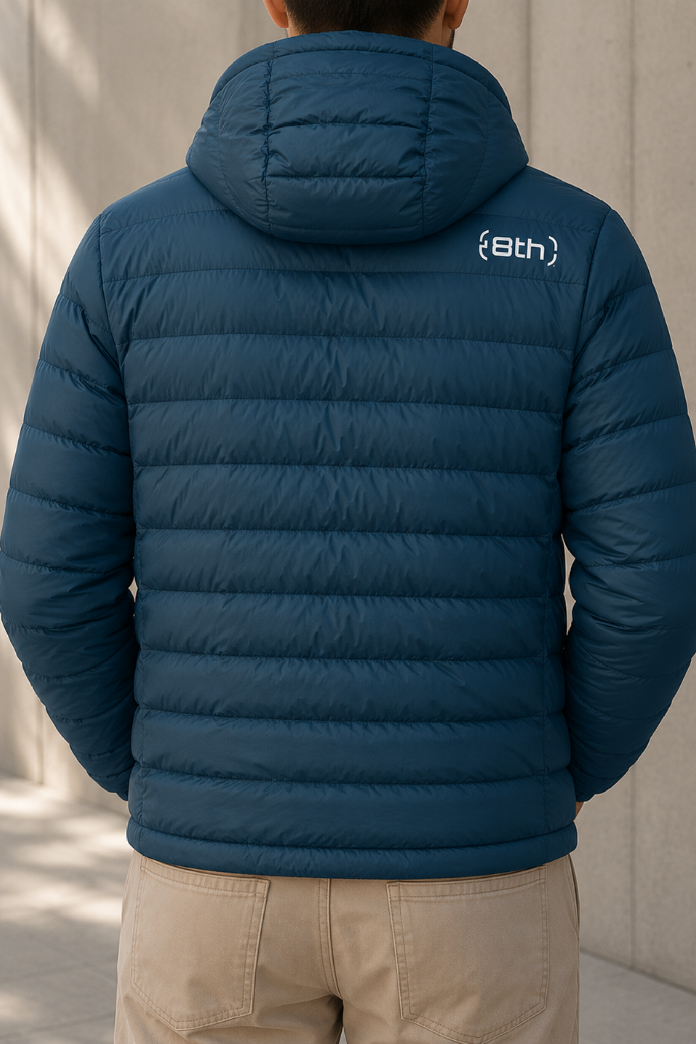 Chaqueta Padded Jacket de 8th trasera
