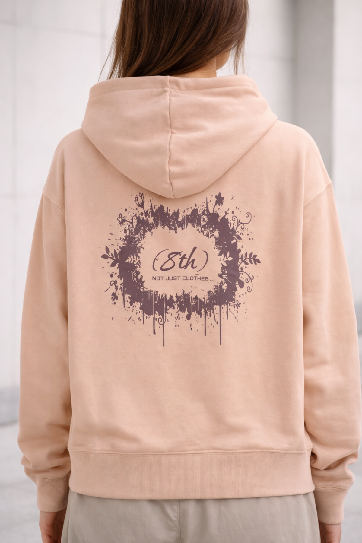 Sudadera Core Hoodie de 8th trasera