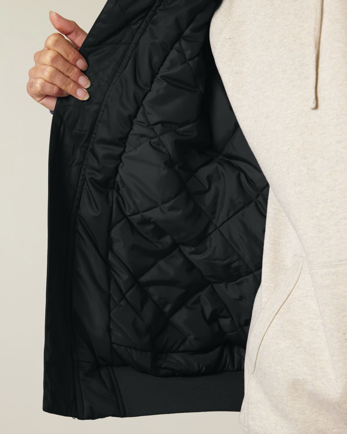 Chaqueta Bomber Jacket de 8th trasera